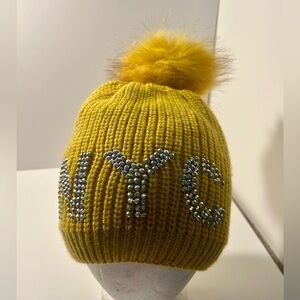 NYC Beanie with Pom Pom